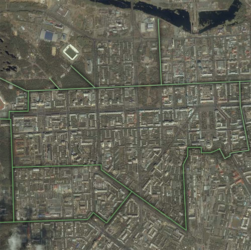 Я бы, наверное, подумал для начала над тем, как связать для велосипедистов парки