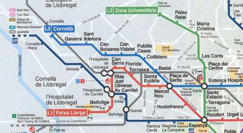 Метро Барселоны