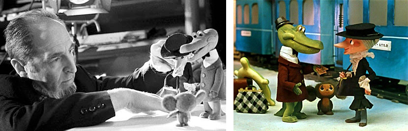 Съёмки мультфильма о Крокодиле Гене и Чебурашке