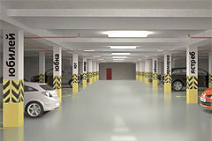 Слова на колоннах